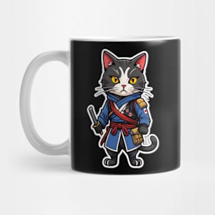 Cool cat assasin Japan Mug